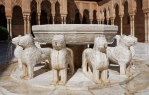 fuente de los leones - Granada