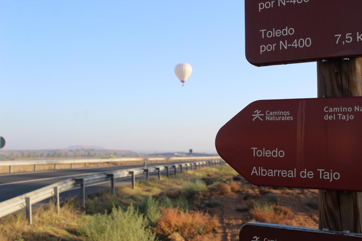 Vuelo en globo sobre Toledo